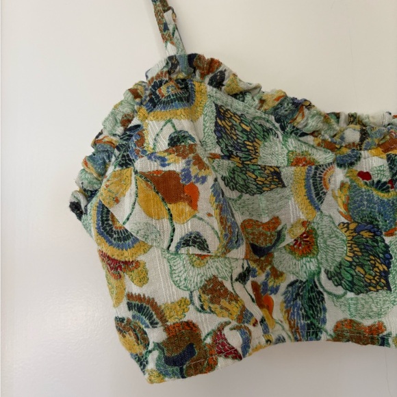 Anthropologie Twist Crop Top Set Size SM - Picture 9 of 16